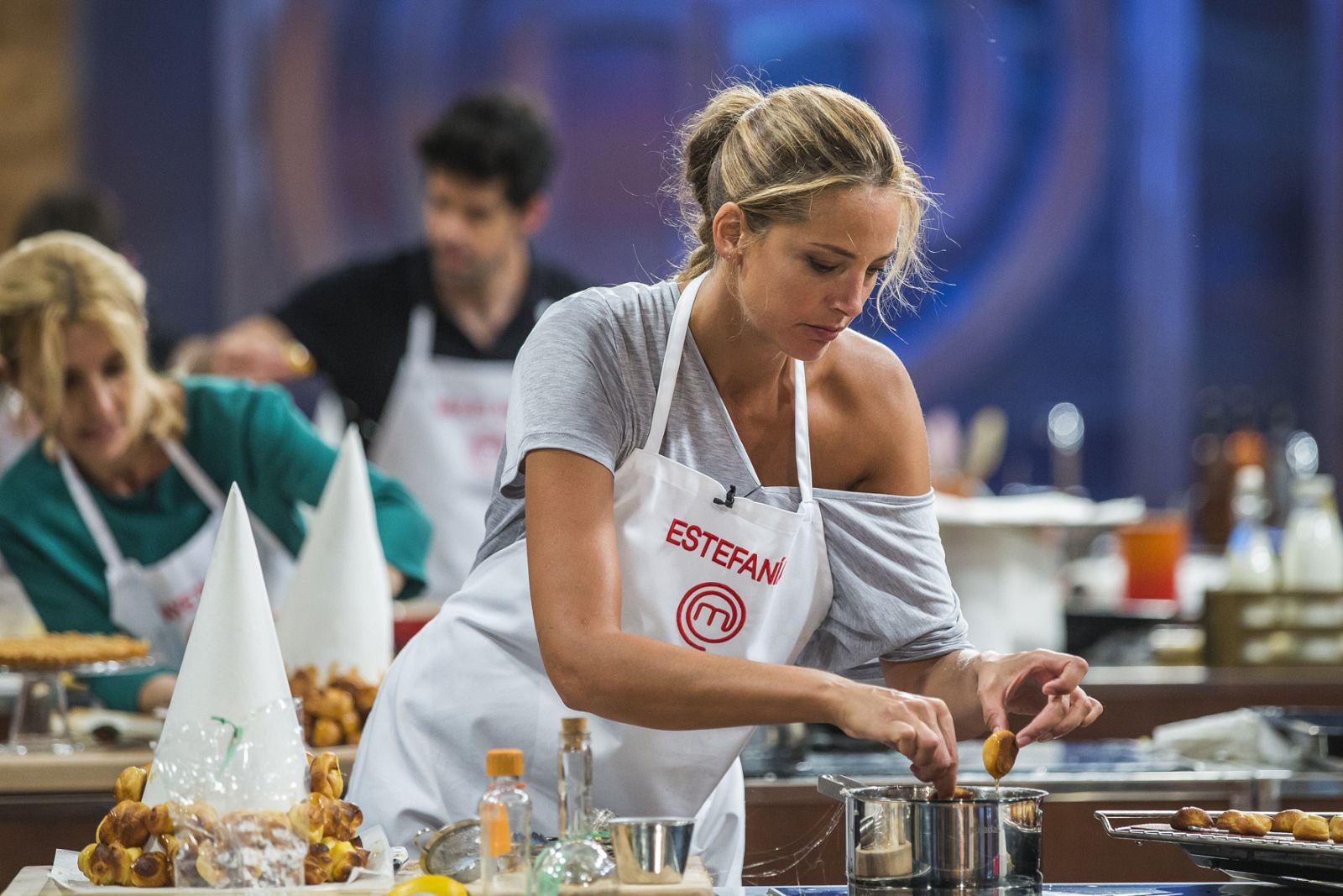 Estefanía Luyk se incorpora esta semana a MasterChef, tras el abandono de María del Monte