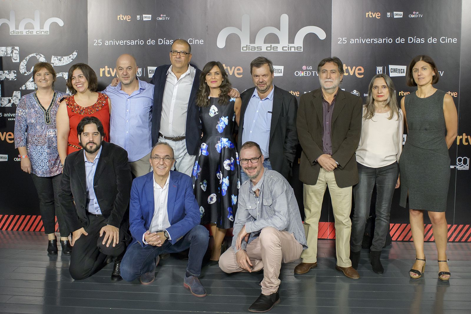 El equipo de 'Días de cine' en la celebración de su 25º aniversario