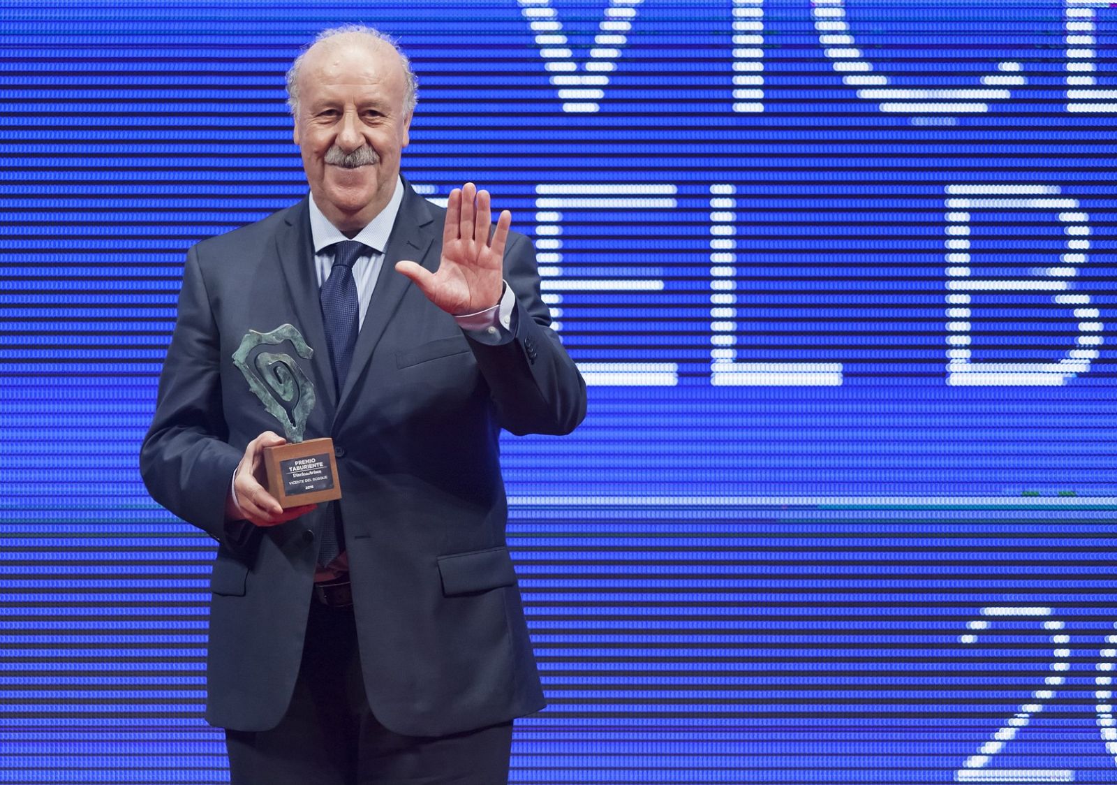 El exentrenador de la selección española de fútbol Vicente del Bosque.