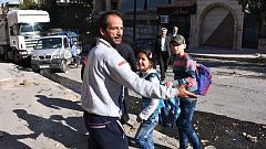 Mueren siete niños en un bombardeo en el oeste de Alepo