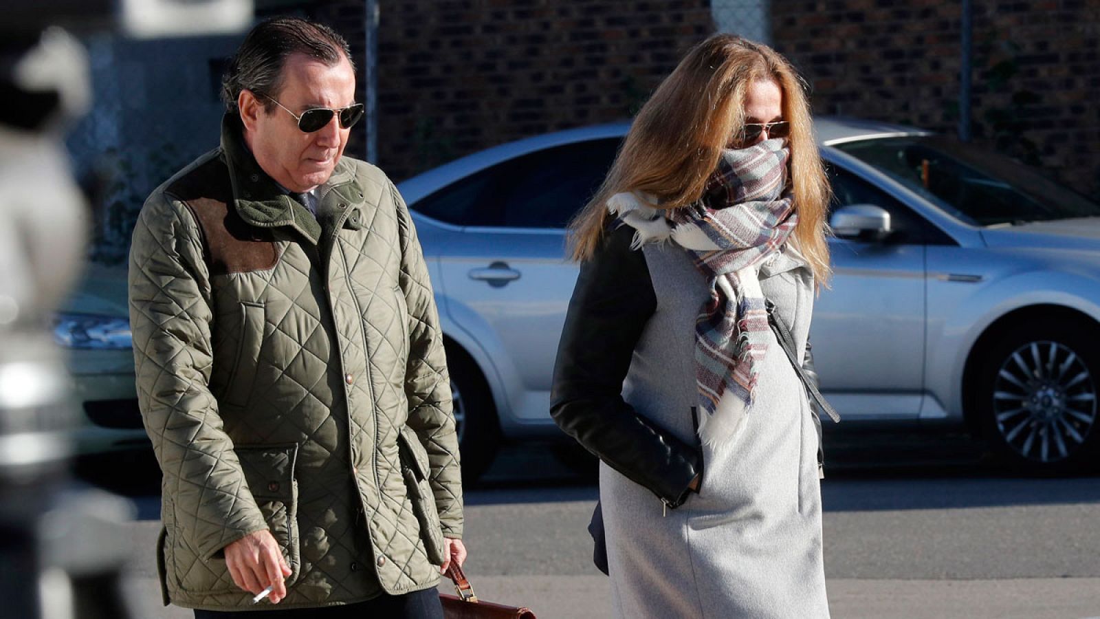 Alicia Mínguez, administradora del Grupo Pozuelo, llega a la sede de la Audiencia Nacional de San Fernando de Henares