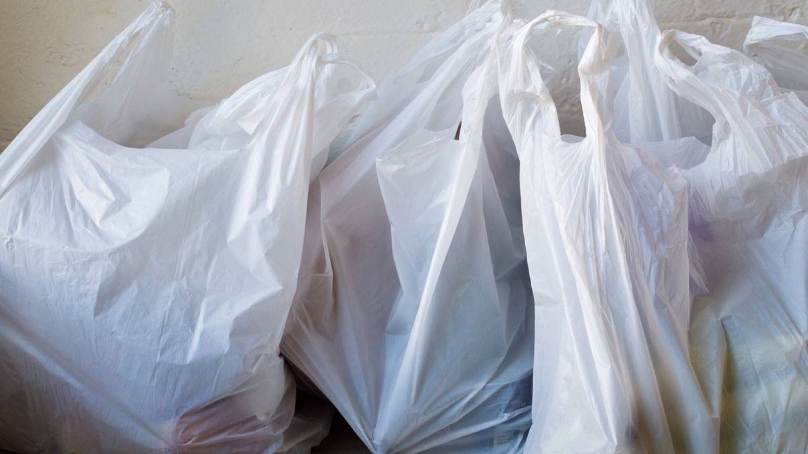 Bolsas de plástico de un solo uso o no biodegradables