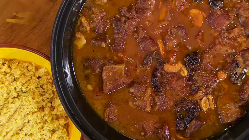 Receta de tajine de cordero 