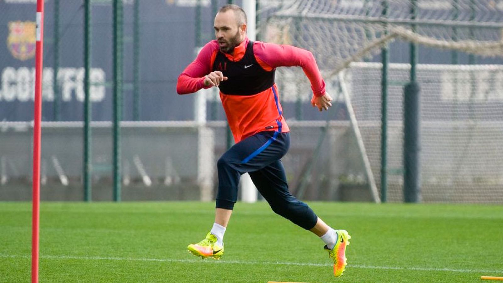 Andrés Iniesta acelera su recuperación