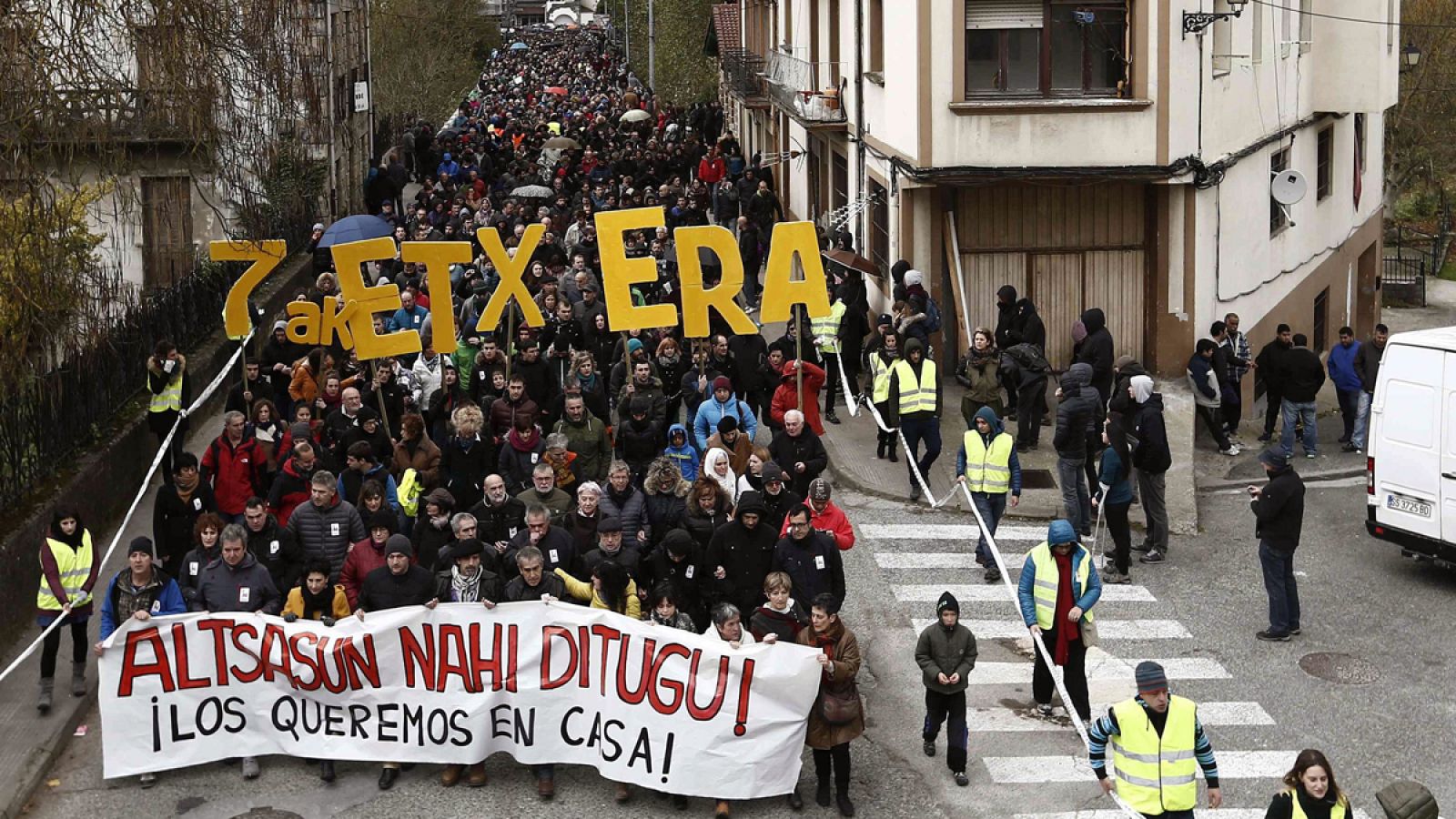 Manifestación en Alsasua