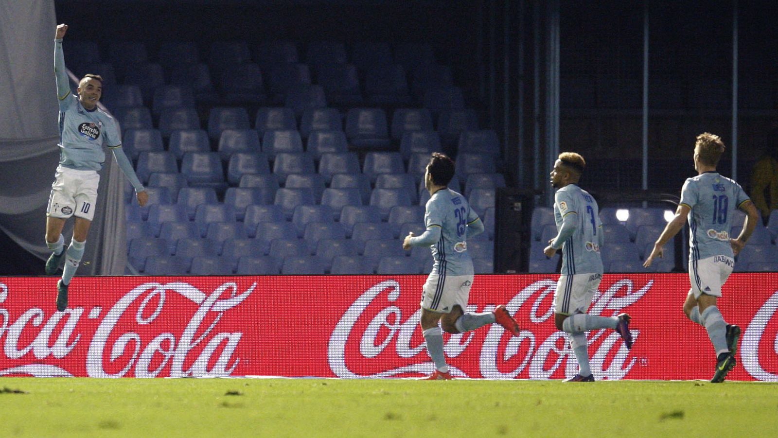 El Celta vence al Granada 3-1