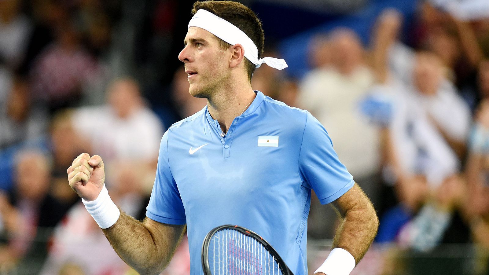 Del Potro vence a Cilic y la final se decidirá en el quinto partido