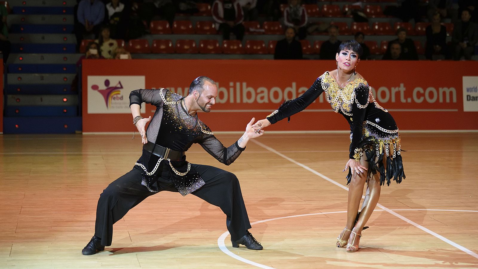 La pareja italiana ganadora del Campeonato del Mundo Senior I Latino