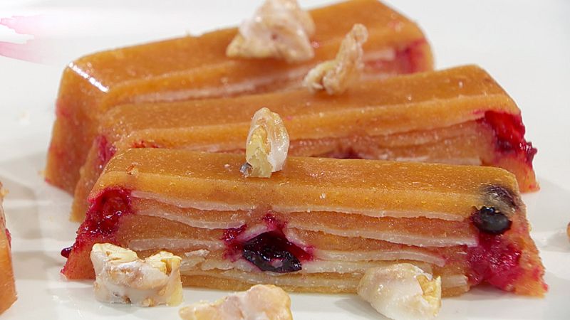 Receta de terrina de idiaz�bal con membrillo