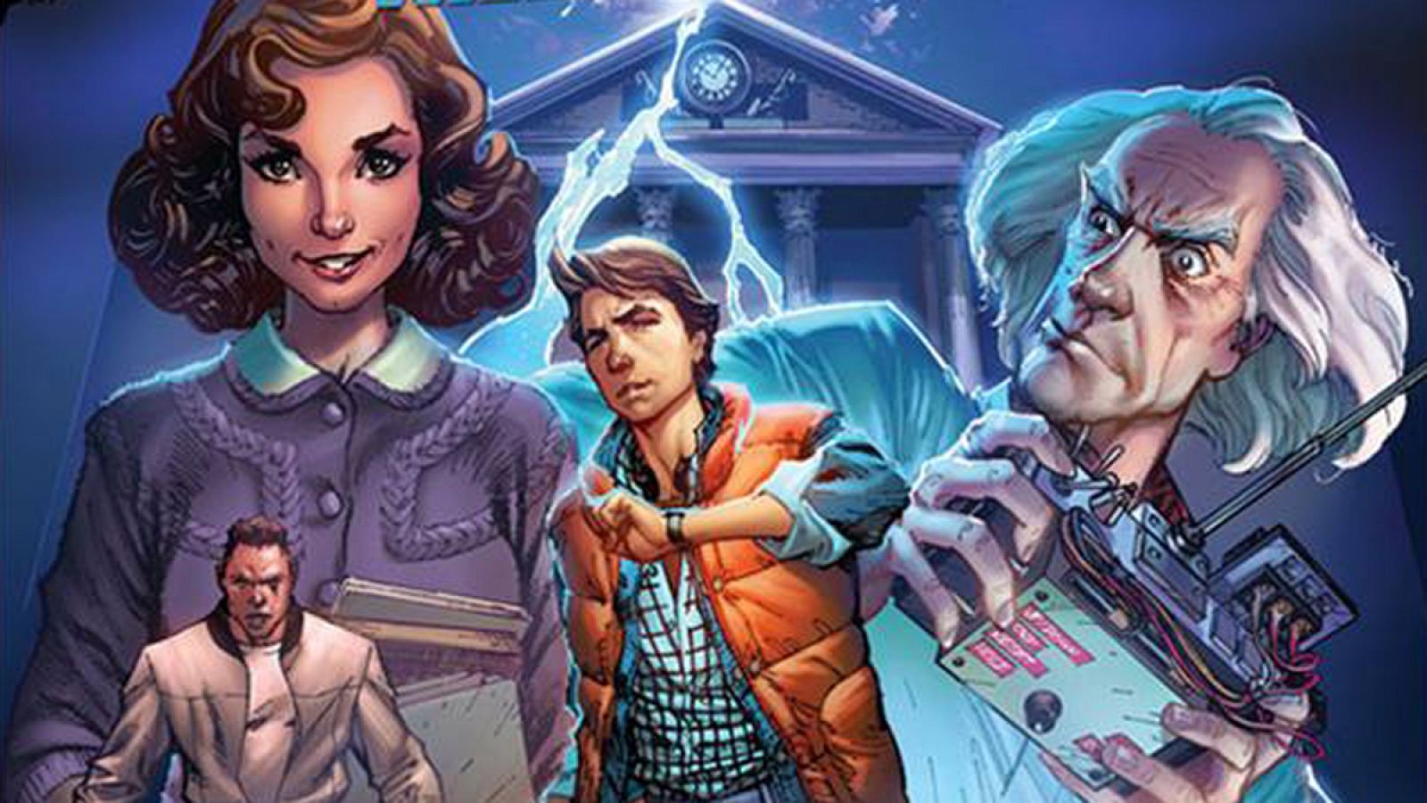 Fragmento de una portada de 'Regreso al futuro'