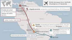 Hallan "en perfecto estado" las cajas negras del avión siniestrado en Colombia
