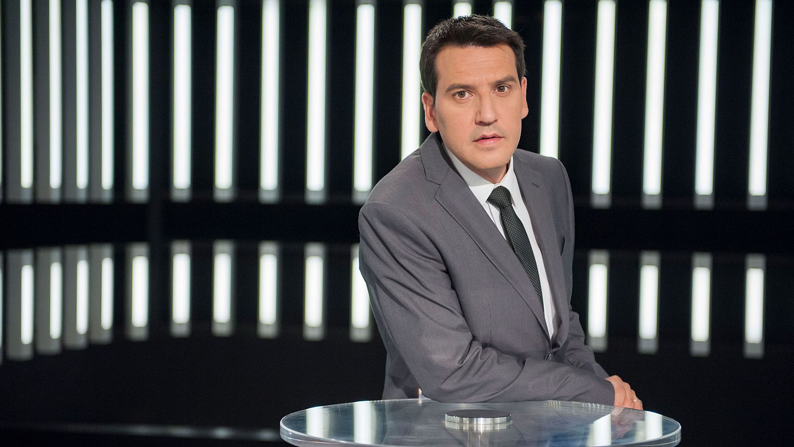 Quim Barnola, presentador de "El Debat de La 1"