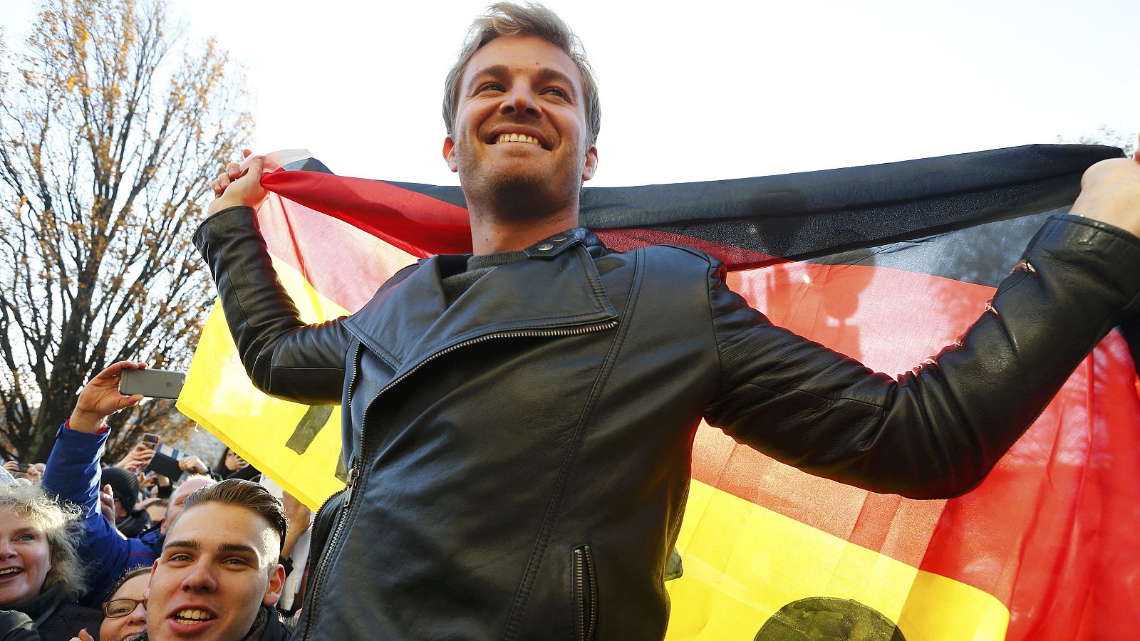 Nico Rosberg, en Wiesbaden