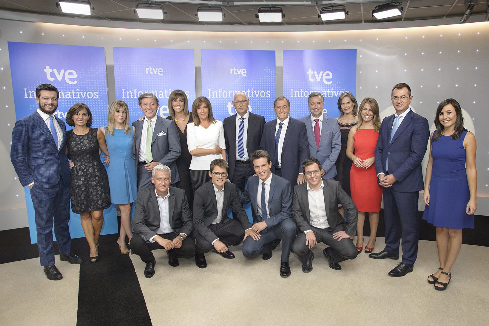 Equipo de informativos de TVE