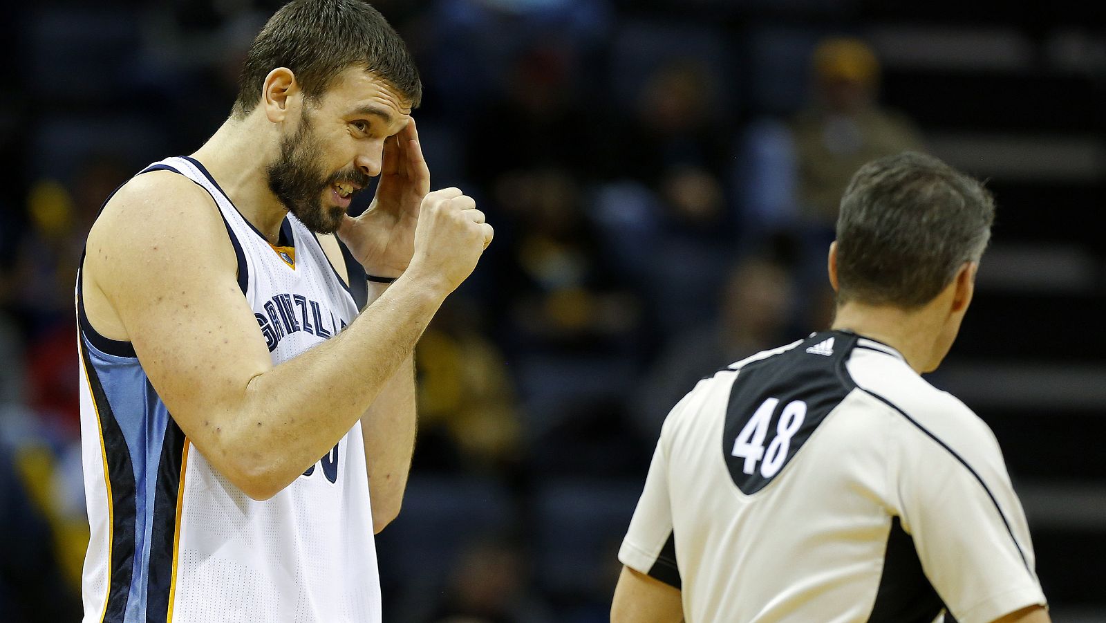 Marc Gasol, con los Grizzlies