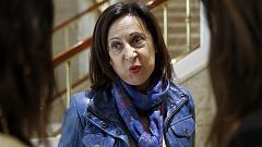 Margarita Robles acusa al PSOE de "secretismo" en las negociaciones con el Gobierno