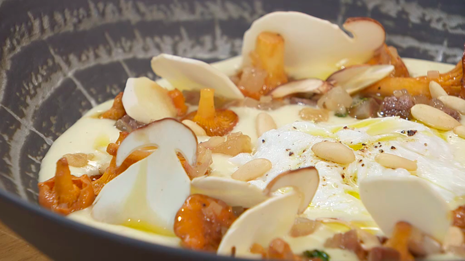 Receta de huevo de otoño