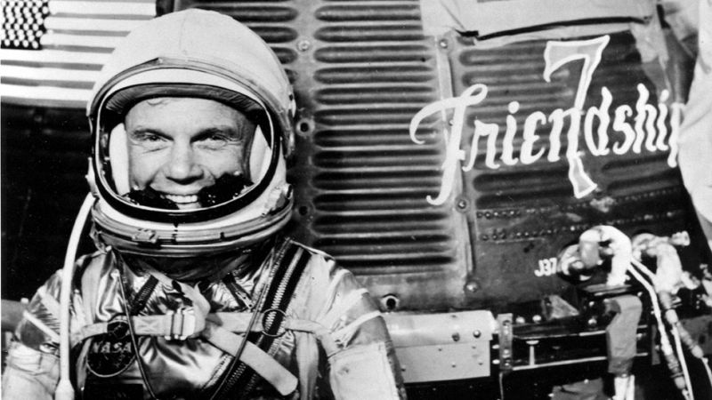 Muere John Glenn, el primer astronauta estadounidense en orbitar la Tierra