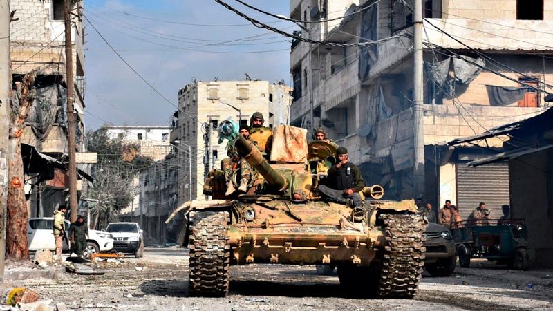 El régimen sirio celebra la reconquista de Alepo mientras liquida los últimos focos de resistencia de los rebeldes