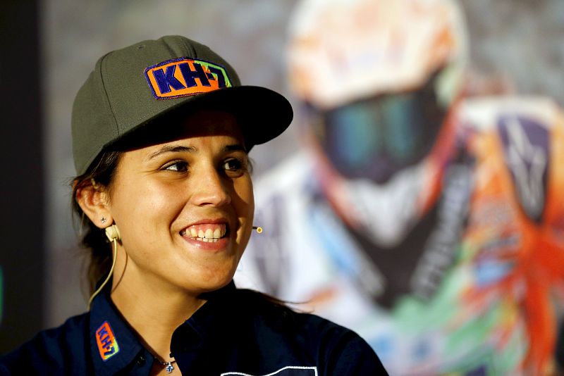 Laia Sanz: "El objetivo en el Dakar es ser realista, no presionarme y estar en el 'Top 15'"