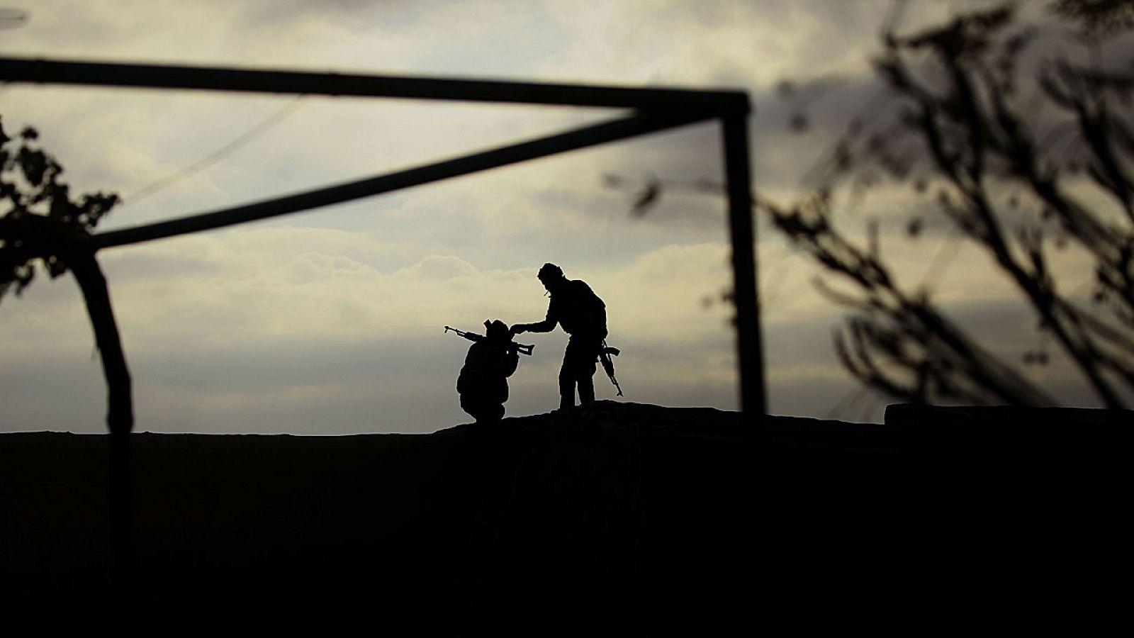 Imagen de archivo de las afueras de Raqa, Siria.