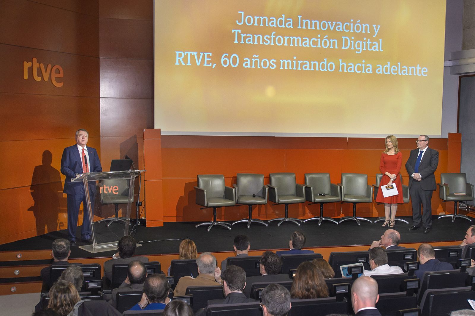 Jornada 'Innovación y Transformación Digital. RTVE, 60 años mirando hacia adelante'  en Prado del Rey