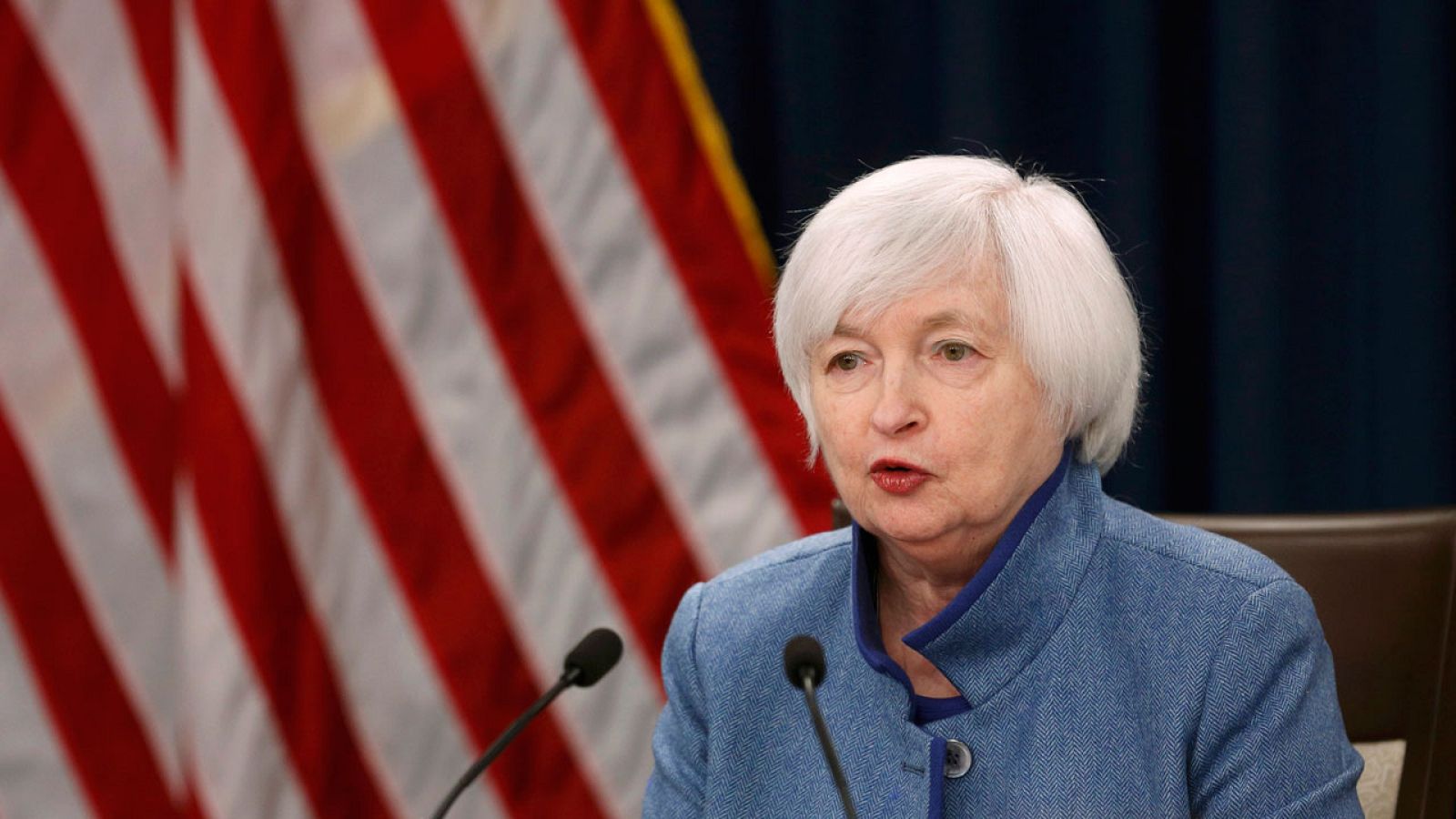 La presidenta de la Reserva Federal de Estados Unidos, Janet Yellen