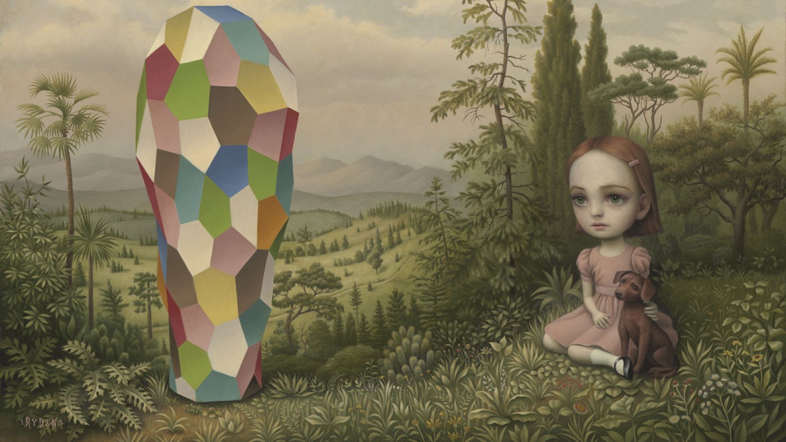 Mark Ryden: Chroma Structure 113, 2015. Óleo sobre lienzo. Cedida por Paul Kasmin Gallery
