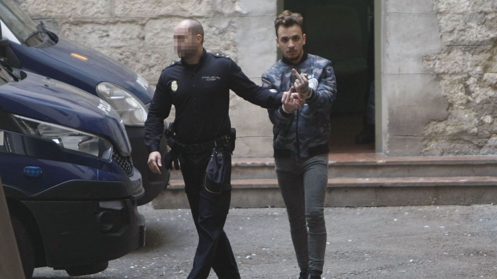 Imagen del joven de 22 años que propinó una brutal paliza a su pareja en Alicante