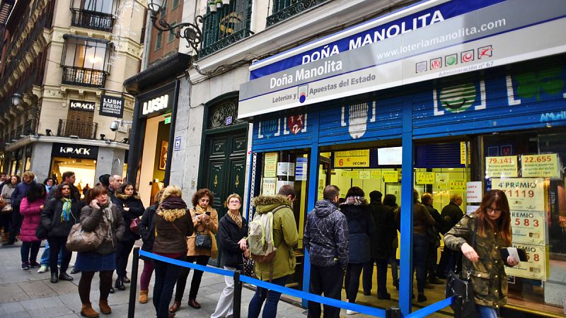 Crecen las ventas de décimos para la Lotería de Navidad en los días previos al sorteo