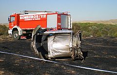 La reversa de uno de los motores del avión de Spanair llevaba tres días averiada