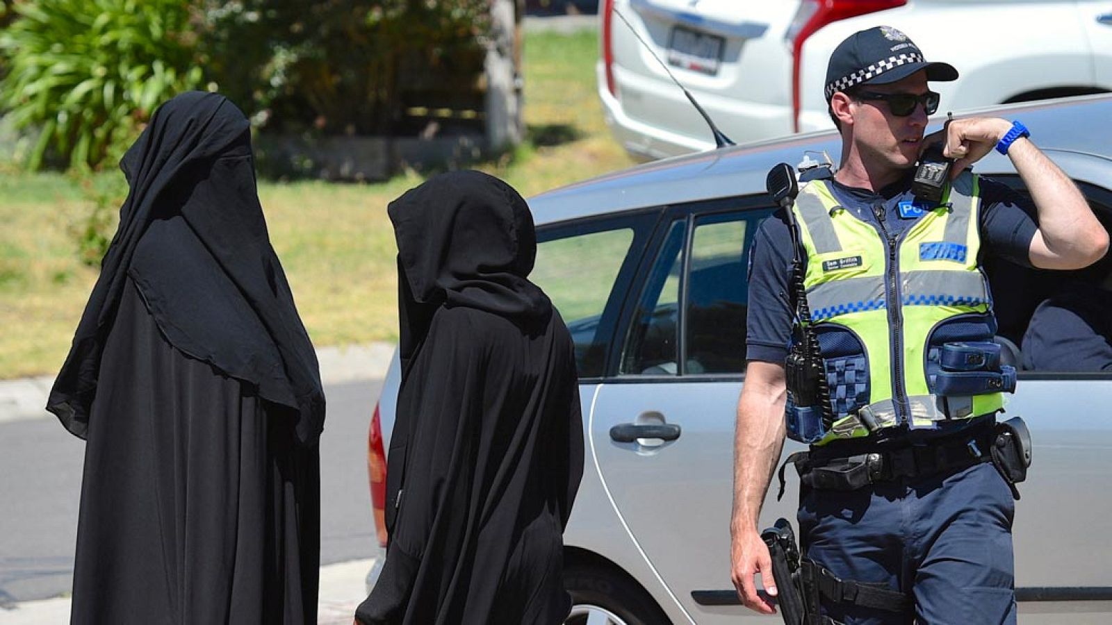 Imagen de una redada realizada por la policía australiana en Melbourne en diciembre de 2016