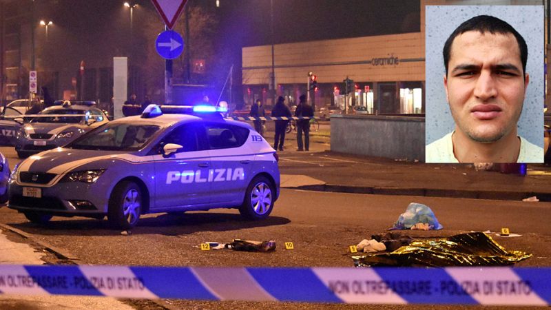 La Policía italiana mata en Milán al sospechoso del atentado de Berlín 