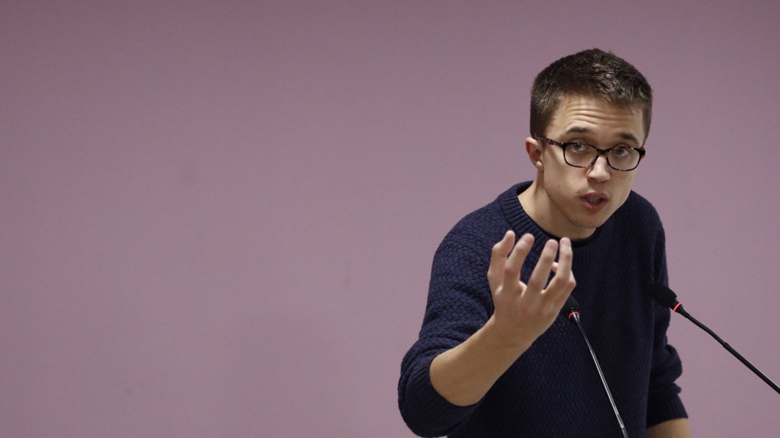 El secretario de Política y número dos de Podemos, Íñigo Errejón