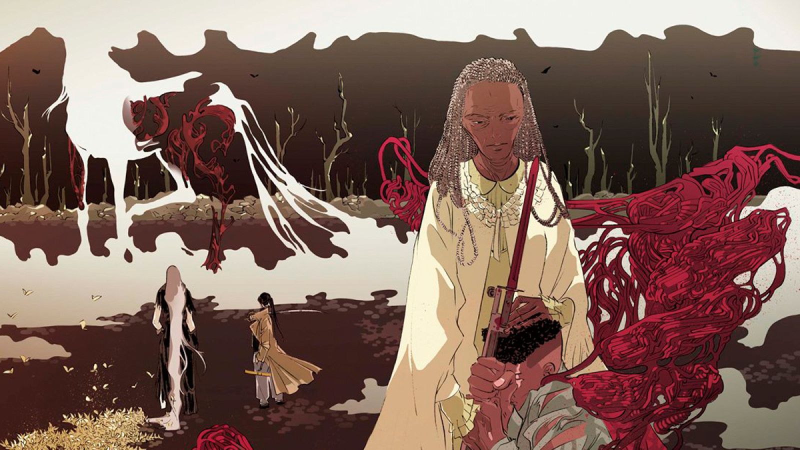 Fragmento de una portada de 'Bella Muerte 2: El oso'