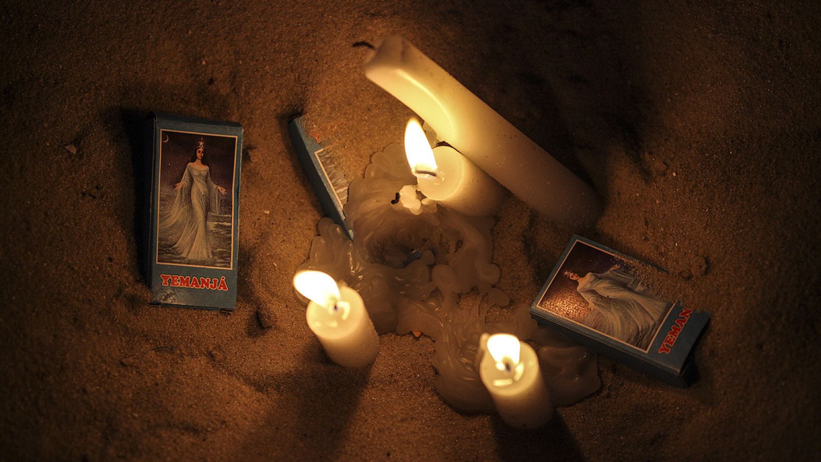 La playa de Copacabana, en Río de Janeiro (Brasil), donde se celebra una tradicional fiesta de Año Nuevo