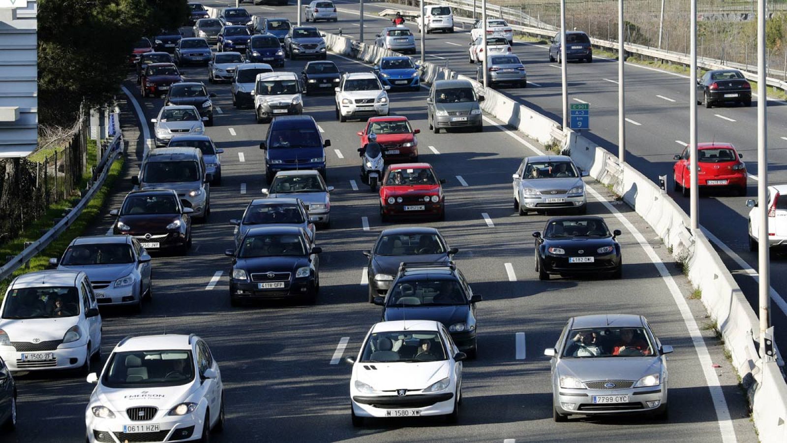 Imagen de la operación salida de la Navidad