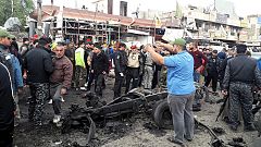 Al menos 43 muertos en una ola de atentados en Irak durante la visita de Hollande