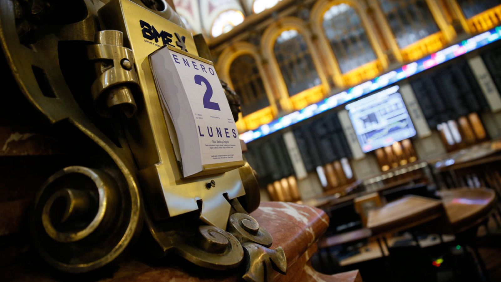 Imagen de la Bolsa de Madrid