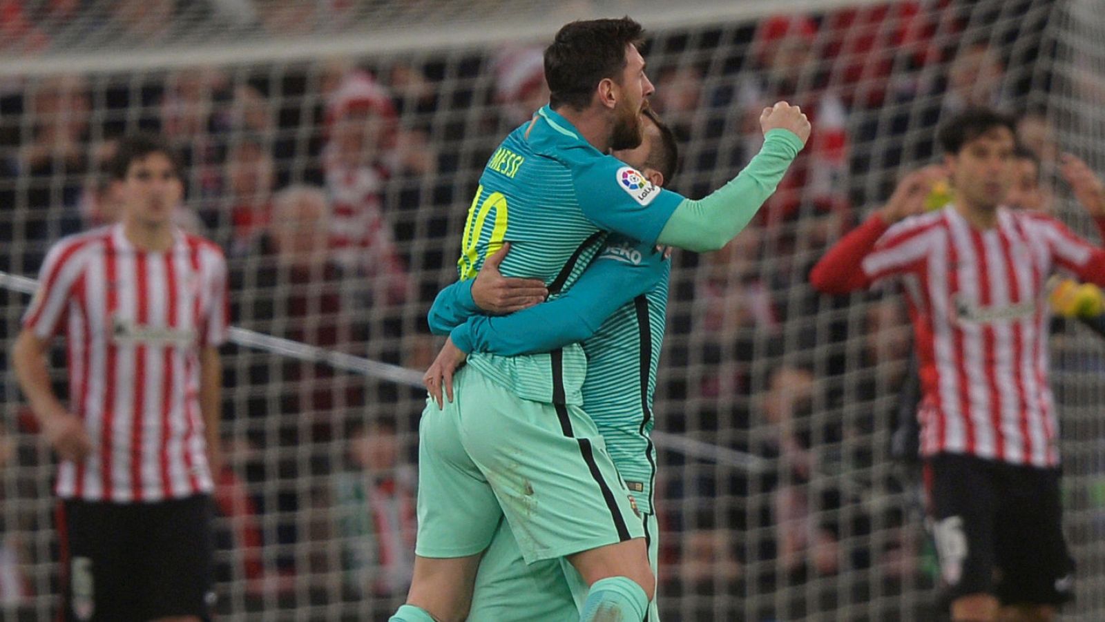 Football Soccer - Athletic Bilbao v Barcelona in King's Cup soccer match