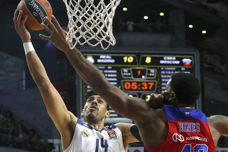 El Real Madrid se impone al CSKA en el duelo de campeones