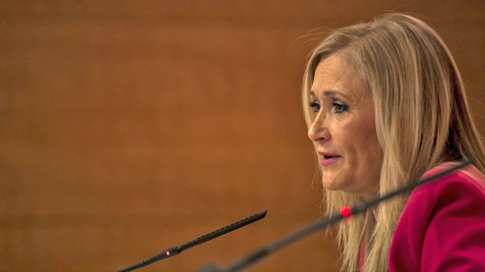 Rueda de prensa de Cristina Cifuentes