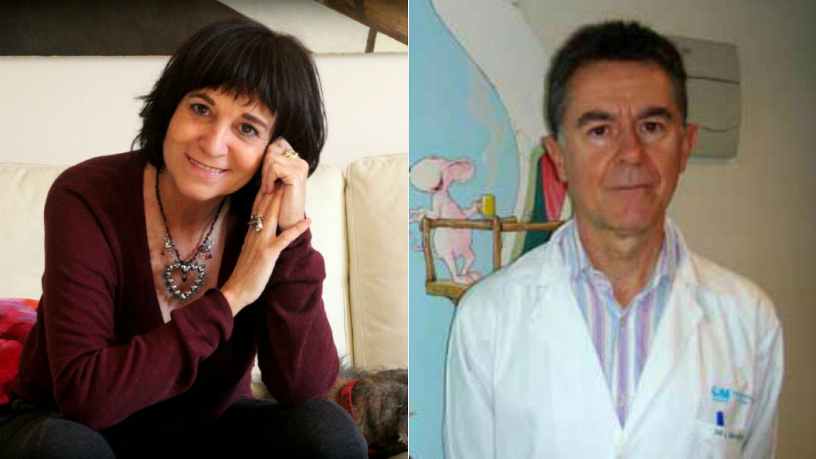 Rosa Montero y Manuel López Santamaría