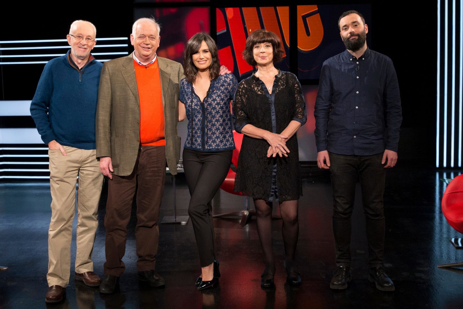 Los participantes en el coloquio de Historia de nuestro cine