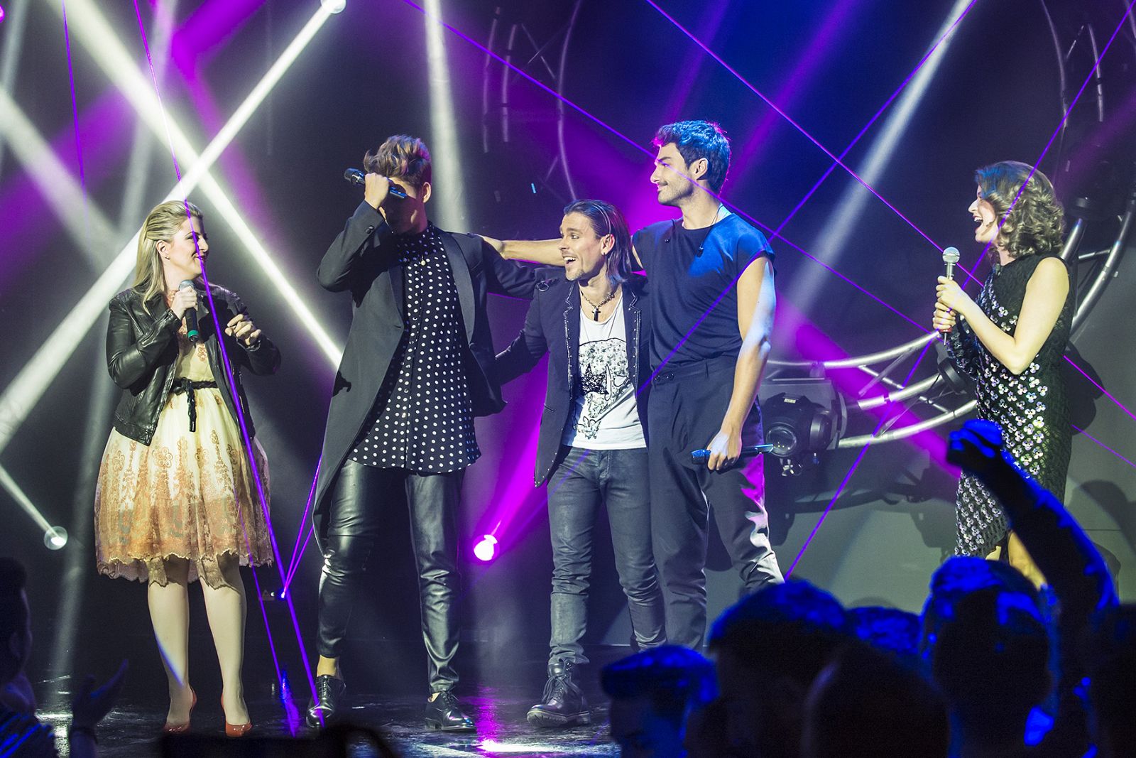 Leklein, emocionada tras escuchar la decisión del público de convertirla en ganadora