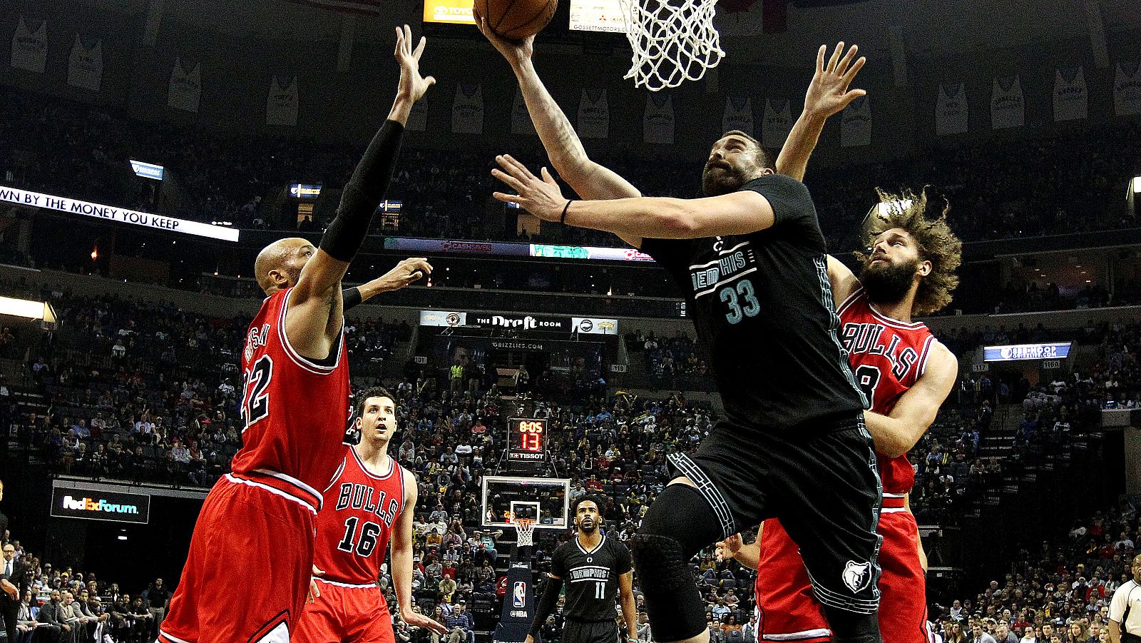 Marc Gasol, contra los Bulls