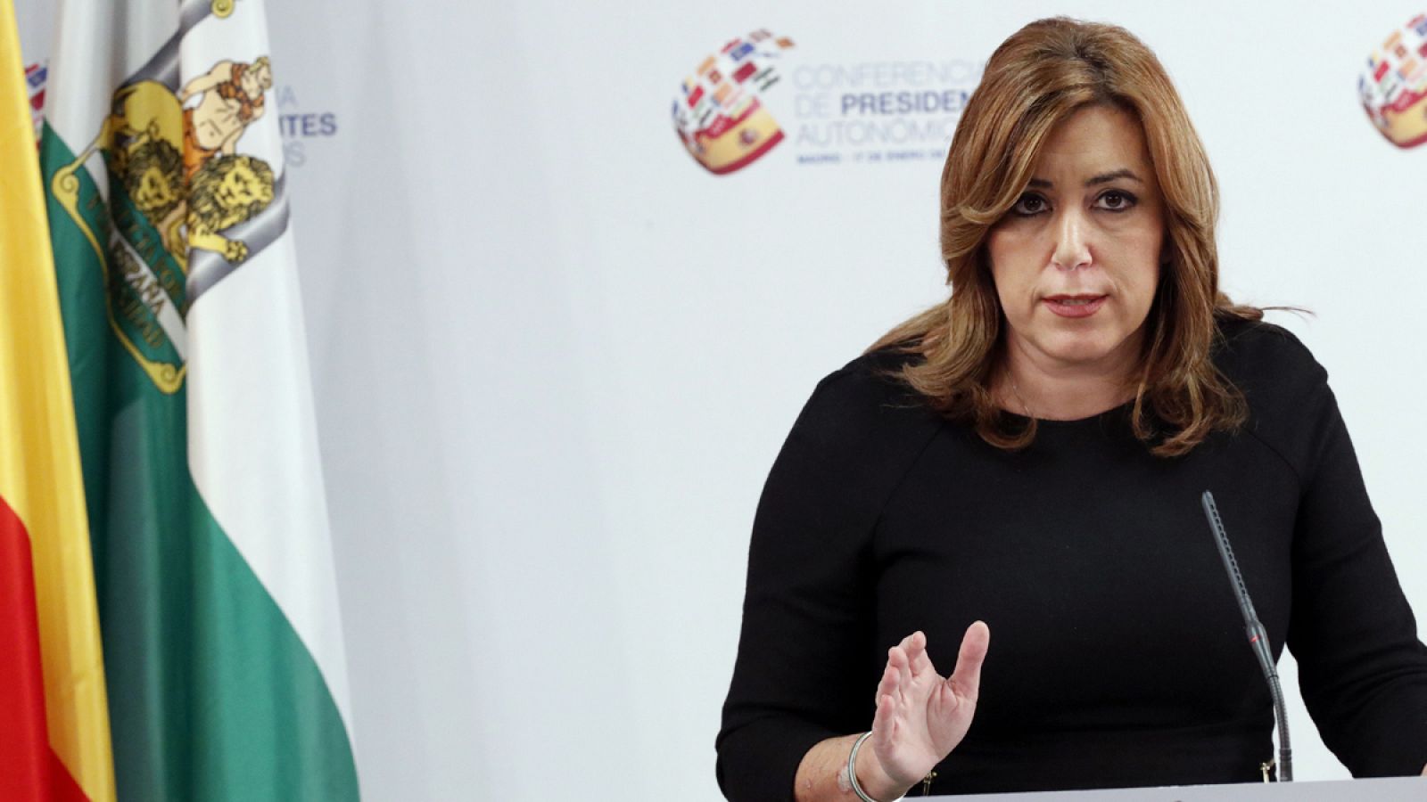 La presidenta de la Junta de Andalucía, Susana Díaz