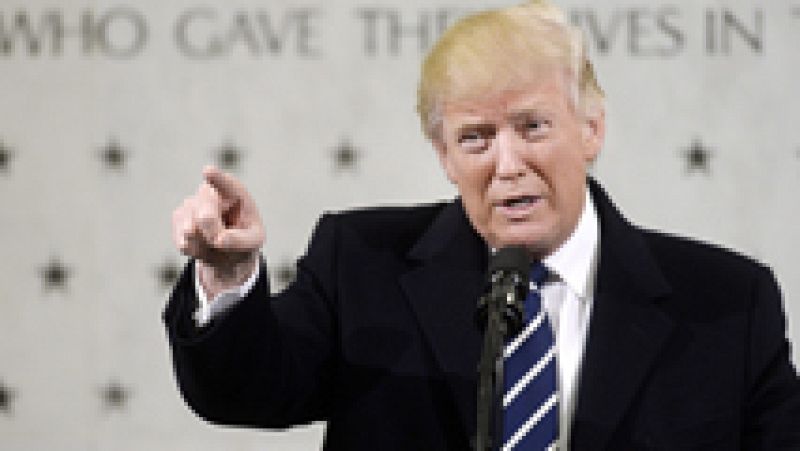 Trump defiende su legitimitad y pregunta "por qué no votaron" los que protestan contra él 