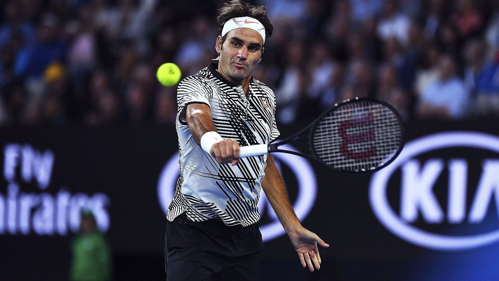 Federer, en el Open de Australia