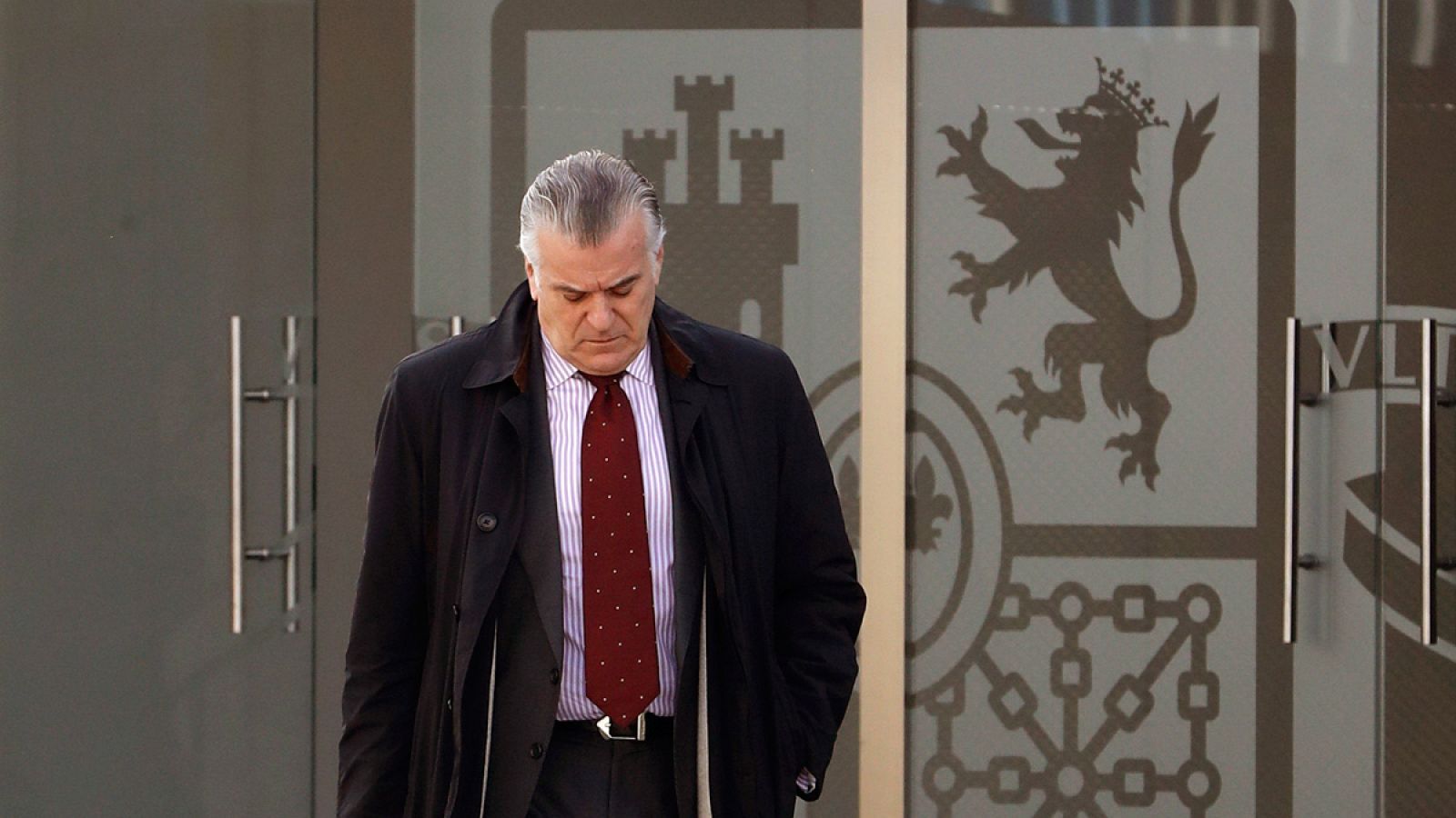 El extesorero del PP Luis Bárcenas, a su salida de la Audiencia Nacional